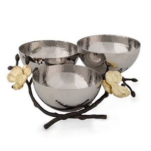 Bol de service pour dessert, décoration de table de fête de mariage, finition antique, design royal, bol à fruits pour récipient alimentaire, saladier - Product Image 3