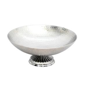 Home Bar Pedestal decorativo Frutero Artesanía de metal Pieza central Artículo Acabado en plata Champán Enfriador de vino Cuencos para servir 2025 - Product Image 6