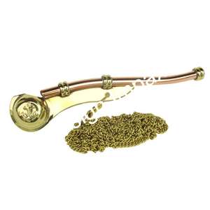 Roue de bateau en or de luxe avec bâton artisanat articles nautiques décoratifs article de décoration d'accent de roue de bateau unique en métal à vendre - Product Image 2