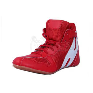 Zapatos de boxeo de nuevo diseño al por mayor botas deportivas de cuero con equipo bóxer - Product Image 2
