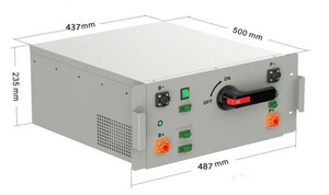 Système d'énergie solaire industriel personnalisé, batterie LiFePO4 512V, refroidissement liquide, solution hybride hors réseau/sur réseau - Product Image 5