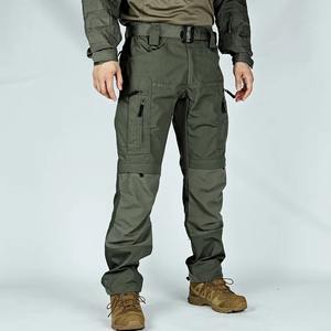 Nouveau design streetwear personnalisé jeans à imprimé nylon et jambes larges pantalon camouflage cargo de travail pour homme - Product Image 2