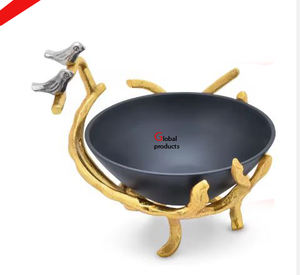 Tazón de Metal de Diseño Moderno para Servir Postres y Chocolate para Hoteles, Restaurantes y Bares - Product Image 2