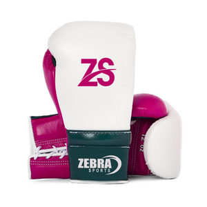 Custom Logo Professional Gym Training Boxing Gloves 6oz and 12oz Leather Kick Boxing Muay Thai Design <b>Lace</b> up Your Own Style - Product Image 4