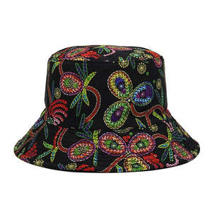 Haute qualité unisexe adultes seau chapeau séchage rapide élégant été plage porter décontracté en plein air fait soie Sublimation Technique pêche - Product Image 5