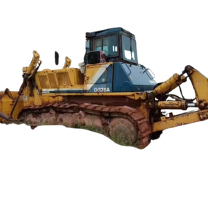 Excavadoras sobre orugas originales de Japón Komatsu D375 D376A D65 en buen estado-Equipo de construcción de segunda mano a precio barato - Product Image 1