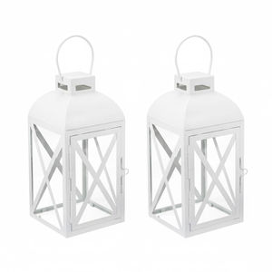 Farol de Vela Hexagonal de Metal Bronce de Alta Calidad, Farol Decorativo de Hierro para Decoración del Hogar y Jardín, Farol de Mesa - Product Image 3