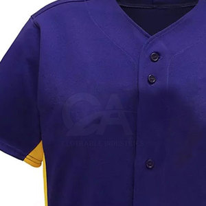 Prix de Gros 2026 – Uniforme de Baseball Personnalisé Respirant à Manches Courtes pour Hommes – Haute Qualité, Prix Bas, Sur Mesure - Product Image 5