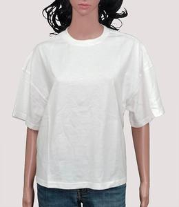 2025 femmes décontracté t-shirt doux coton tissu meilleur prix Logo personnalisé en gros à la mode haut de tous les jours - Product Image 3