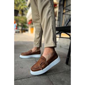 Ch417 Cbt Mancini Chaussures pour hommes Tan - Product Image 4