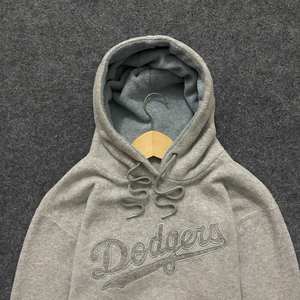 Jersey informal de lana de algodón orgánico de lujo personalizado, ropa de calle, sudadera con capucha y pantalones de chándal holgados con estampado para mujer - Product Image 3