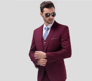 Traje de 3 Piezas Personalizado para Hombre con Cierre de Cremallera, Trajes Personalizables del Fabricante - Product Image 3