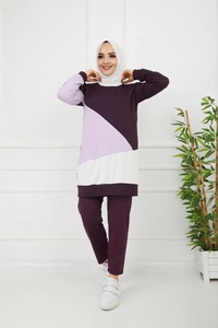 Traje de pista islámico para mujeres musulmanas, de 2 piezas traje deportivo, muy vendido, la mejor calidad - Product Image 3