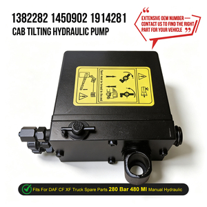 Pompe de relevage de cabine hydraulique 1382282 1450902 1914281 pour <span class=keywords><strong>DAF</strong></span> CF65/75/<span class=keywords><strong>85</strong></span> LF55 XF105 – Pièces détachées pour camions - Product Image 1