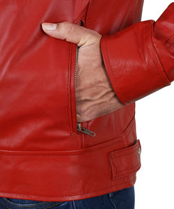 Chaqueta de cuero PU acolchada para hombre, estilo holgado, nueva moda de otoño 2026, venta al por mayor - Product Image 2