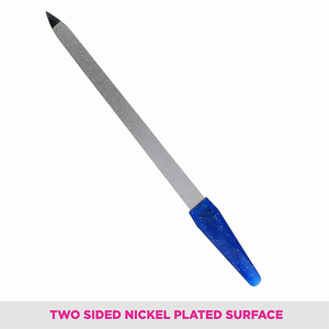 High Quality Stainless Steel <b>Nail</b> <b>File</b> With Plastic Handle <b>Nail</b> <b>File</b> Metal <b>Nail</b> <b>File</b> <b>Nail</b> Care Tool For Beauty - Product Image 6