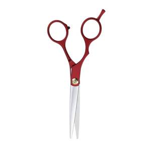 Tijeras de Peluquería Profesionales de 5.5 Pulgadas, Color Granate, Acero Japonés, para Recortes Finos - Product Image 6