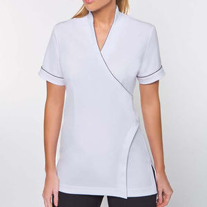 Tunique pour dames/Femmes Santé Beauté & Spa Workwear Beauté Tunique Beauté Tunique Tops Hôpital Scrubs Set Salon Top OEM Scrub Set - Product Image 4
