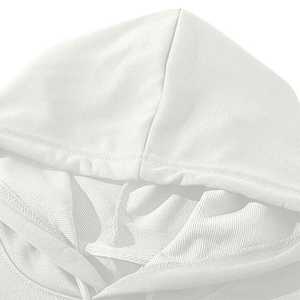 <b>Men</b> Plus Size <b>Long</b> <b>Sleeve</b> Hooded Sweatshirts Loose Fit Drawstring Hoodie with Pockets Basic Plain Pullover <b>Tops</b> - Product Image 4