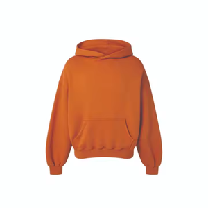 Nueva llegada de los hombres Sudadera con capucha de gran tamaño con logotipo bordado Diseño personalizable Mangas completas para la temporada de invierno Precios razonables - Product Image 6