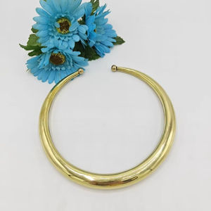 Gargantilla de latón dorado Collar Declaración Boho Gypsy Jewelry - Product Image 1