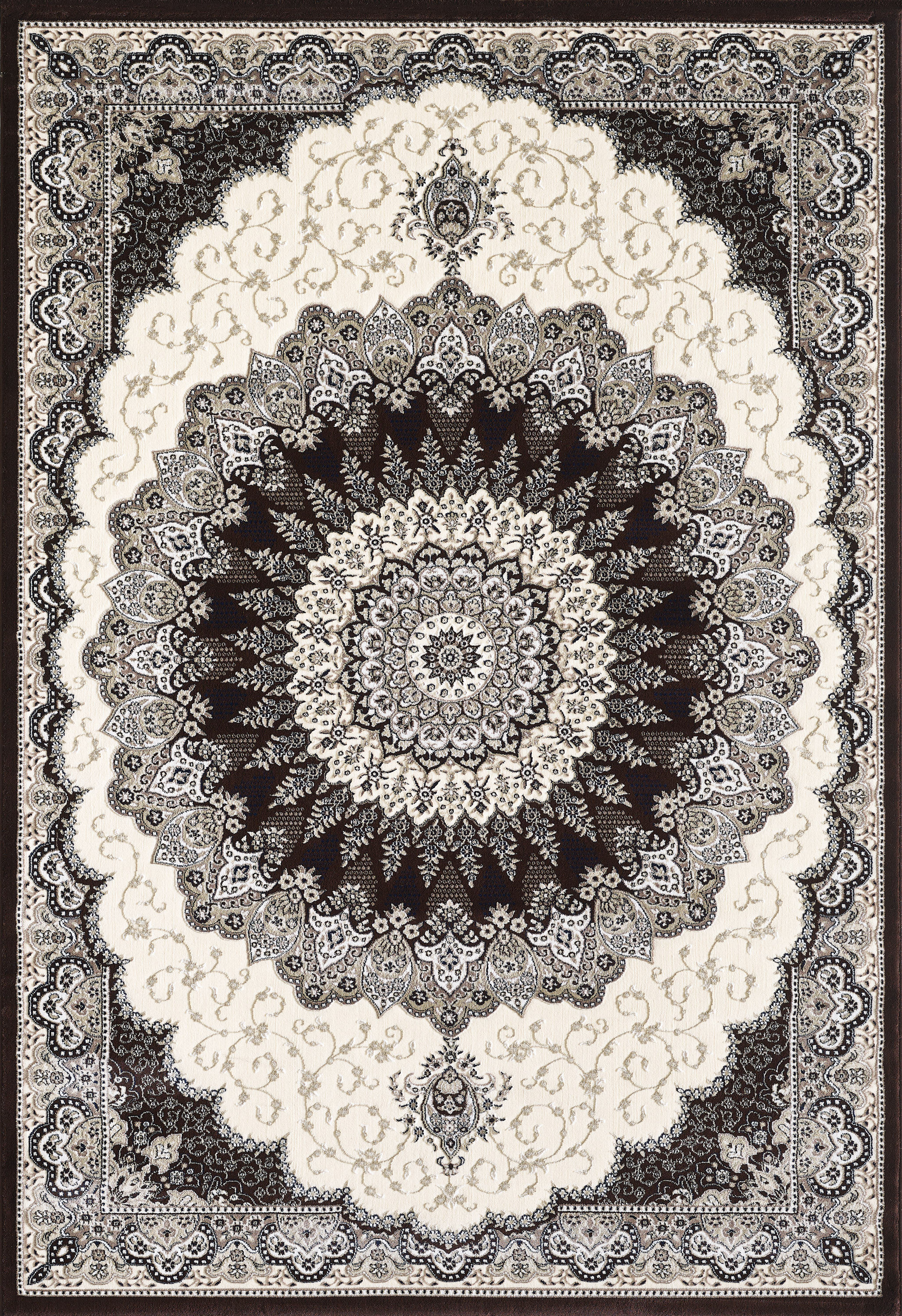 Brown - Cream - Grey