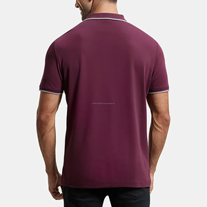 Camisetas de Alta Calidad 100% Algodón, Transpirables, Tallas Grandes para Hombre, con Logotipo Bordado Personalizado, Manga Corta - Product Image 2