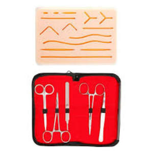 Kit de práctica de sutura para estudiantes de medicina, nuevo diseño, tarifa al por mayor, logotipo personalizado, Material de acero inoxidable, potencia Manual - Product Image 3