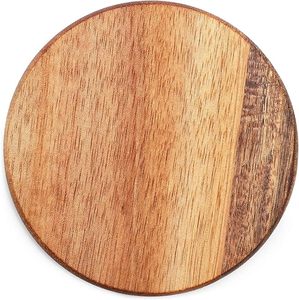 Круглые подставки из тикового дерева - Product Image 2