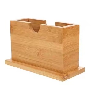 Nuevo servilletero de tejido con acabado Natural en madera para restaurante, Hotel, mesa, uso superior, servilletero para limpieza de manos, uso de platos - Product Image 1
