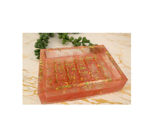 เซ็ตช็อคโกแลตเรซินรูปร่างทรงสี่เหลี่ยมผืนผ้าเซิฟเวอร์ผลไม้แห้ง2ขนาดมีดีไซน์ที่ยอดเยี่ยม - Product Image 1