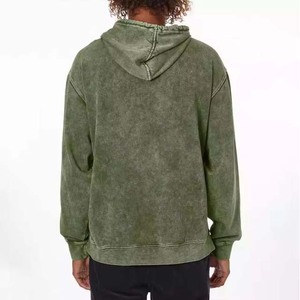 Sudadera con Capucha Extra Grande de Felpa Francesa Gruesa, Bordada, de Invierno, Corte Regular, Algodón Grueso, Unisex - Product Image 3