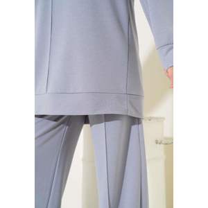 Conjunto básico de 2 piezas gris con bolsillo delantero - Product Image 3