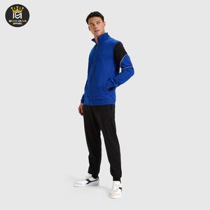 ชุดวิ่งสำหรับผู้ชายชุดออกกำลังกายขนแกะคอปกตั้ง - Product Image 5