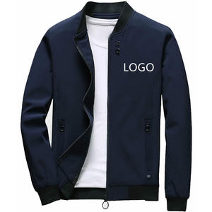 Blouson d'aviateur vintage personnalisé coupe-vent imperméable 100% polyester blousons d'aviateur pour hommes de grande taille - Product Image 5