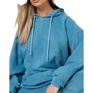 ชุดวอร์มสีซักกรดสำหรับผู้หญิงชุดวอร์มสีแบบกำหนดได้เองสไตล์ล่าสุดผลิต2026 - Product Image 2