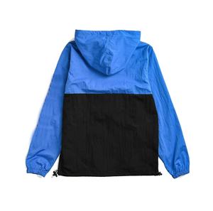 Haute qualité personnalisé bloc de couleur coupe-vent veste coupe-vent 100% polyester séchage rapide maille doublure imperméable été veste de pluie - Product Image 2
