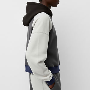 เสื้อฮู้ดดี้พิมพ์ลายทั้งตัว ผ้าคอตตอนหนานุ่ม สำหรับฤดูหนาว พิมพ์ลายพัฟฟ์ ไซส์ 6XL ย้อมสีแบบวินเทจ พร้อมโลโก้ปักด้านหน้า - Product Image 5