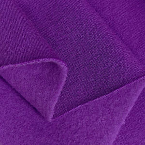 Wholesale Heavyweight Boys High Quality Napped 260~270gsm 100% Polyester One Side Brushed French Terry <b>Fleece</b> Hoodies Fabric - Product Image 4