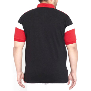 Polo de talla grande para hombre de COLOR y TALLA personalizada de suministro de fábrica, Polo transpirable de talla grande para hombre más vendido - Product Image 4