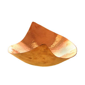 Hammered Pure Copper Fruit <b>Bowl</b> for Home Hotel and Kitchen Serving <b>Bowl</b> Round Shaped Copper and <b>Blue</b> Color Serving <b>Bowl</b> Supplies - Product Image 5
