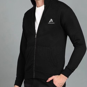 เสื้อมีฮู้ดสำหรับผู้ชายเสื้อมีฮู้ดสำหรับใส่วิ่งออกกำลังกายกล้ามเนื้อแขนเต็มพิมพ์โลโก้ได้ตามต้องการ - Product Image 5