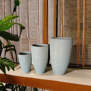 Glaze Ceramic planter // ผู้จำหน่ายเครื่องปั้นดินเผาจากเวียดนาม - Product Image 2