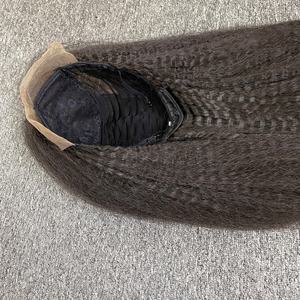 วิกผมแบบมีลูกไม้ด้านหน้า VIP HD ความหนาแน่น180ผมคนตรงแบบหยักศกขนาด13x4วิกผมด้านหน้าแบบวิกลูกไม้ - Product Image 4