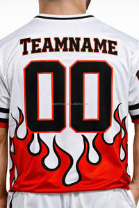 เสื้อฟุตบอลอเมริกันชายสั่งทำพิเศษ เทคนิคการพิมพ์แบบระเหิดคุณภาพสูง ระบายอากาศได้ดี ไซส์ใหญ่ ดีไซน์สวยที่สุด ปักโลโก้ของคุณเองได้ - Product Image 4