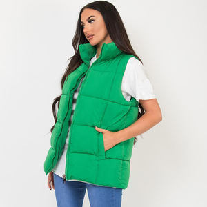 Chaleco Deportivo de Color Sólido para Mujer, Chaleco sin Costuras con Cuello Redondo, Talla Grande, Chaqueta de Alta Calidad, Algodón Pakistaní - Product Image 2