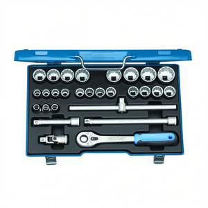 Juego de Llaves de Tubo con Perfil UD Métrico Gedore de 1/2'' con 28 Piezas, Kit de Herramientas de Calidad Premium - Product Image 3