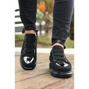 <span class=keywords><strong>Ch251</strong></span> SST gương Da Lộn Giày nam màu đen - Product Image 1