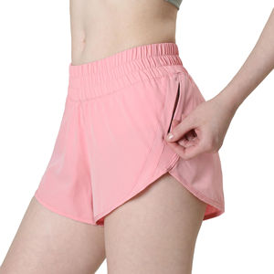 Shorts de secado rápido para mujer, antideslizantes, de cintura alta, para correr, gimnasio, fitness, yoga. - Product Image 6