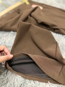 Pantalones Largos de Algodón con Spandex, Corte Bootcut, con Cierre, para Mujer, hasta 110 Kg, Cómodos de Usar - Product Image 3